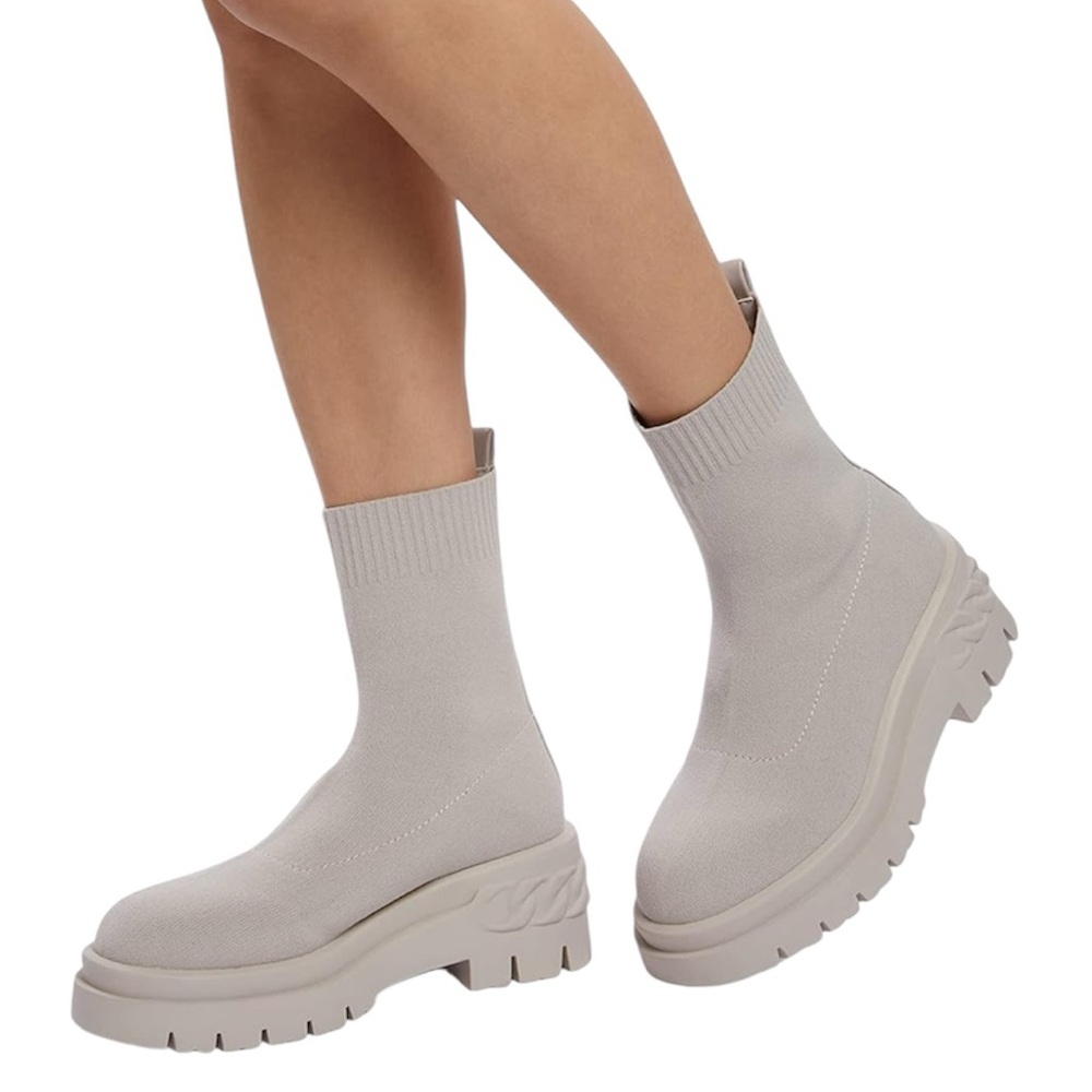 ALDO Bigact Chunky Sock Chelsea Boots – Women’s Size 9 (40) | New